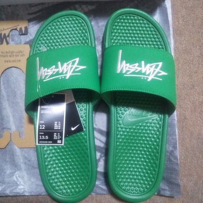 Stussy × Nike Benassi Slide Sandal "Pain"