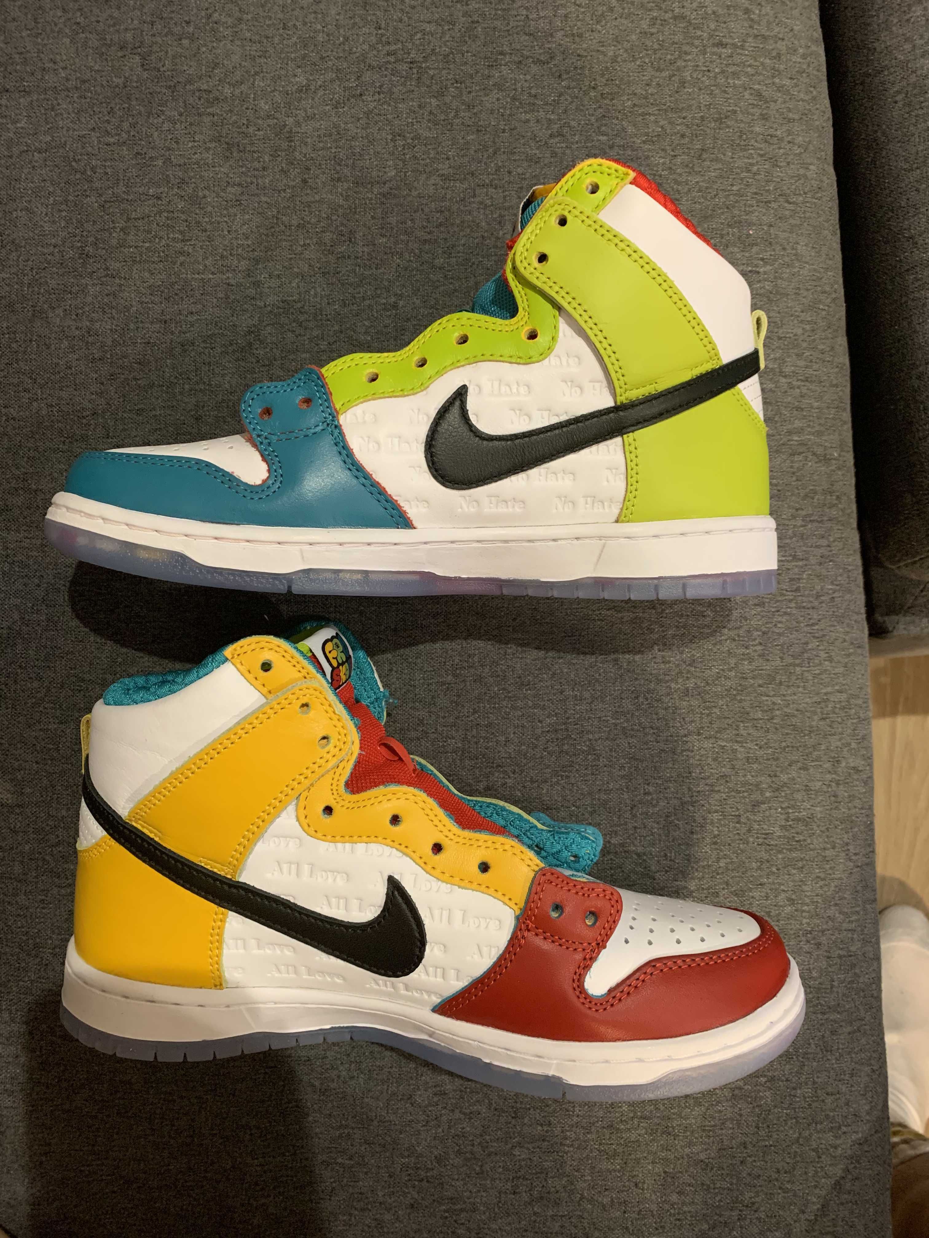 froSkate × Nike SB Dunk High Pro QS "All Love"