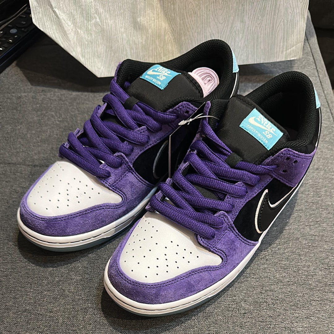 Hayley Wilson × Nike SB Dunk Low Pro "Black and Court Purple"