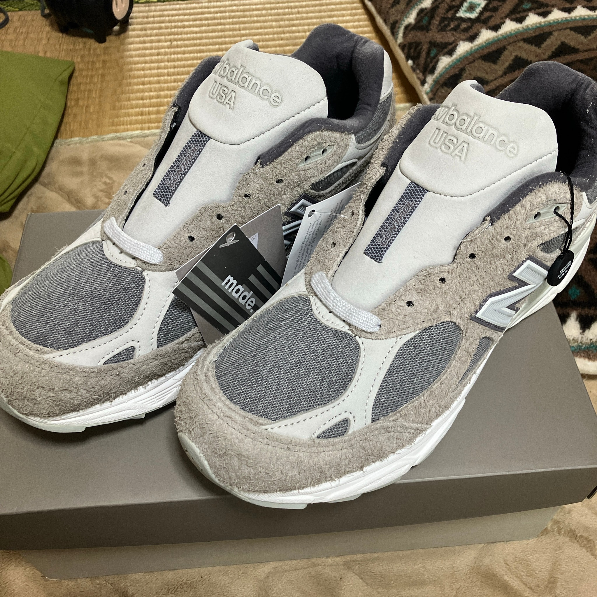 Levi's × New Balance 990V3 "Grey"
