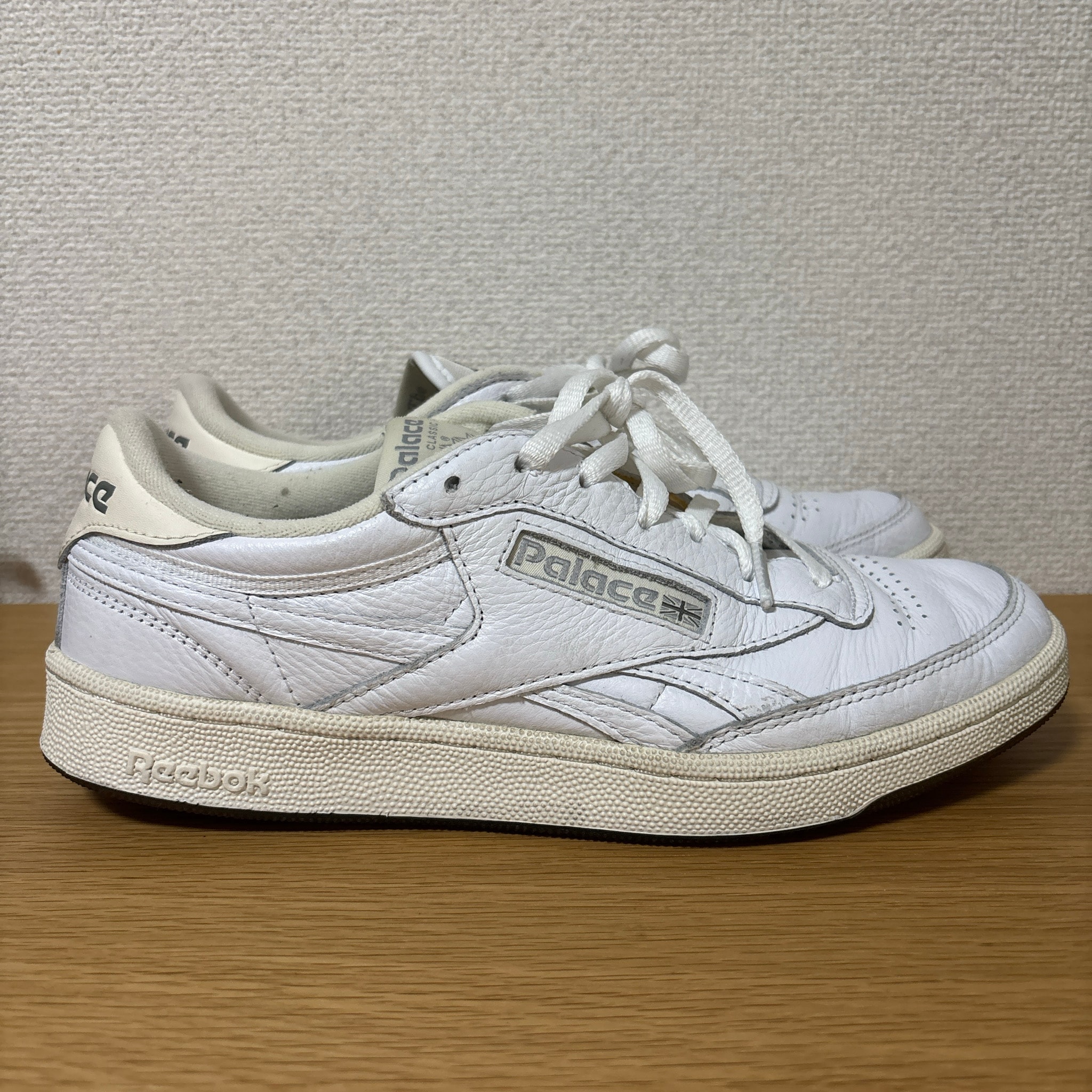 Palace Skateboards × Reebok Club C "White/Sail"