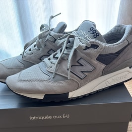 ダブルタップス × ニューバランス 998 "グレー"