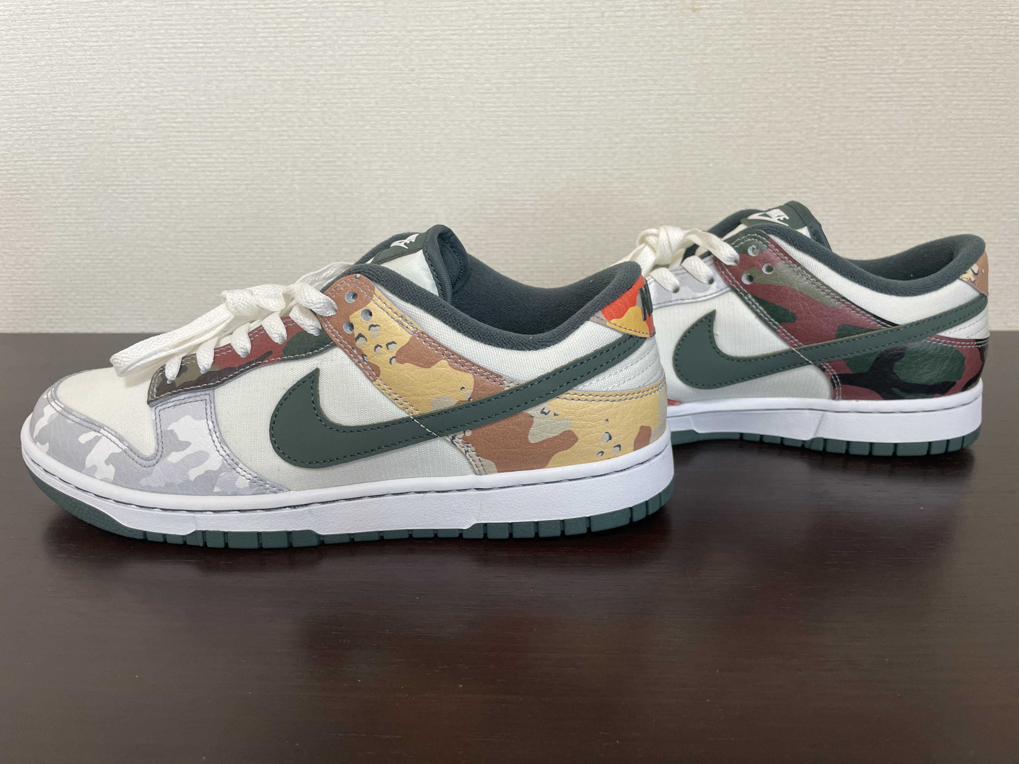 Nike Dunk Low "Sail Multi Camo"
