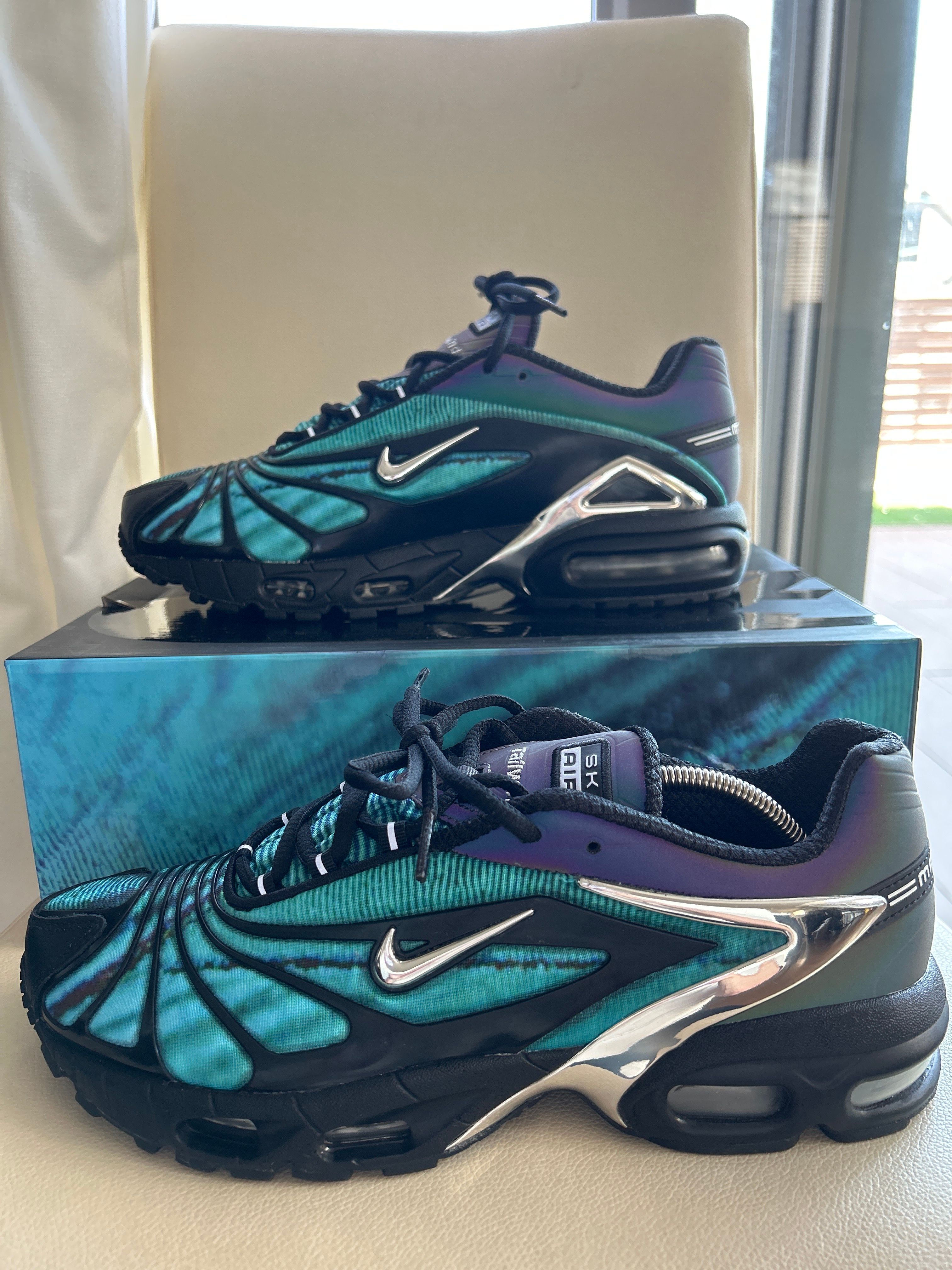 Skepta × Nike Air Max Tailwind 5 "Chrome Blue"
