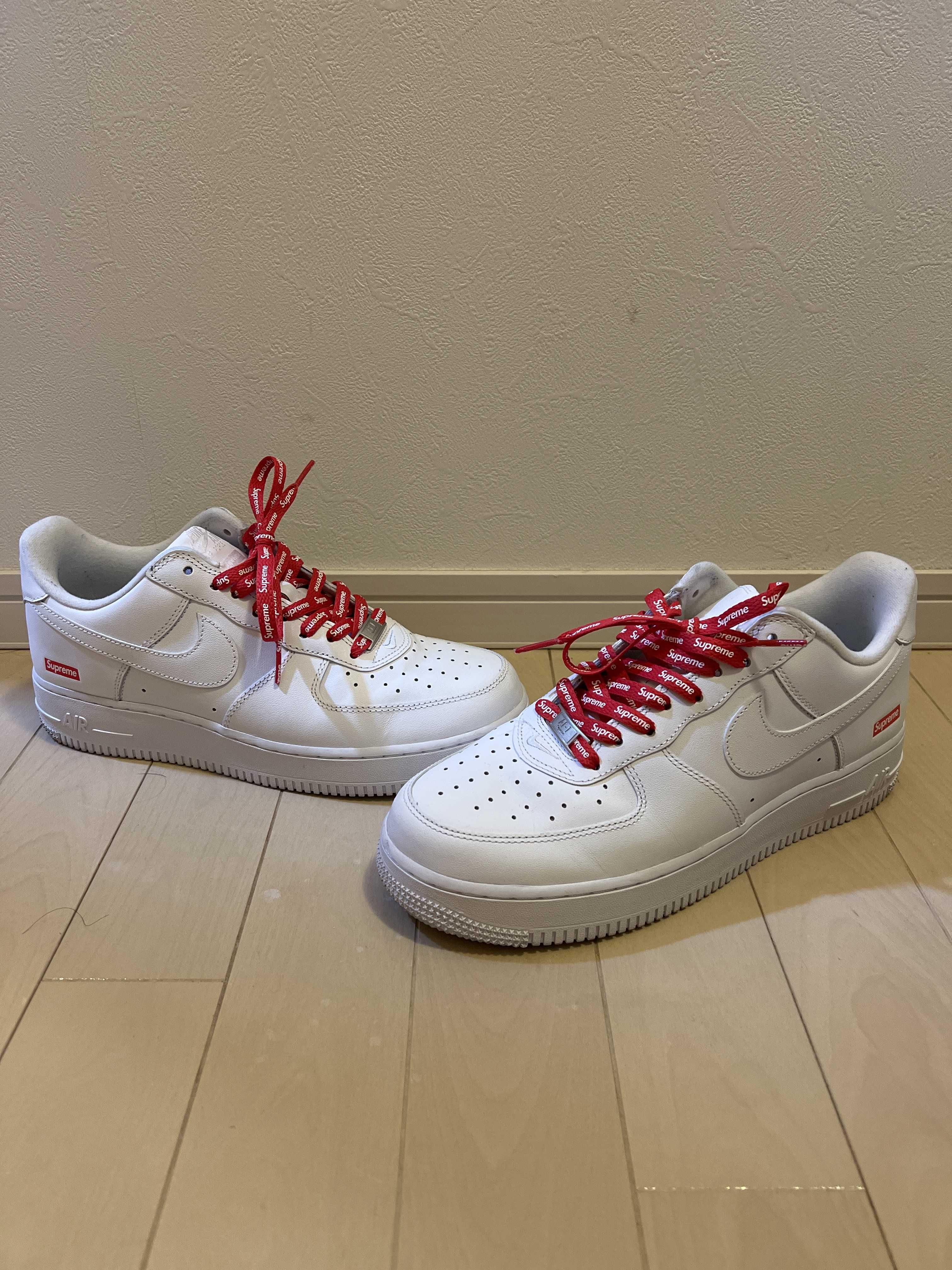 Supreme × Nike Air Force 1 Low "White"