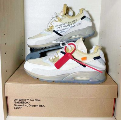 Off-White × Nike Air Max 90 "The 10/Sail"