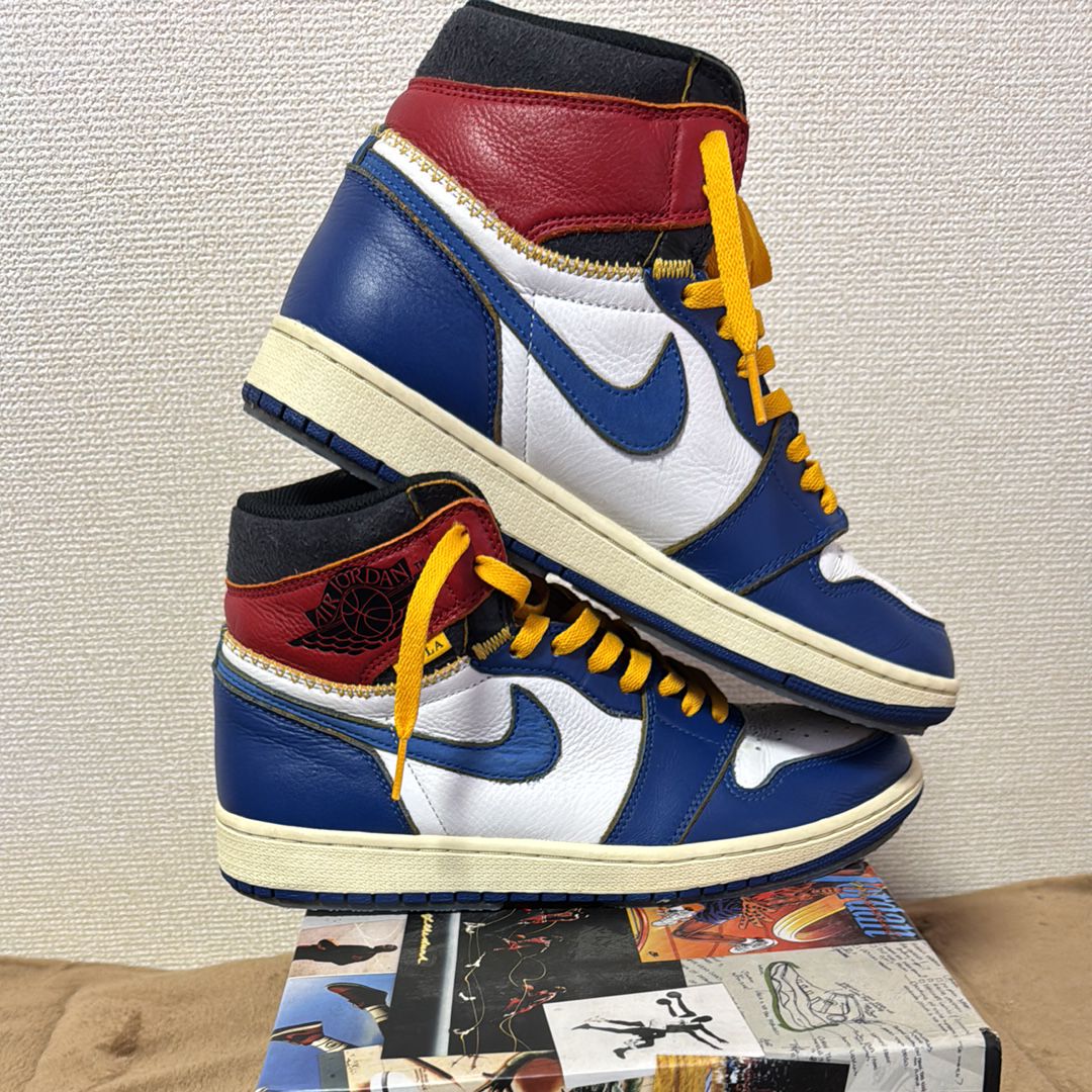 Union × Nike Air Jordan 1 Retro High OG NRG "Storm Blue/Varsity Red"