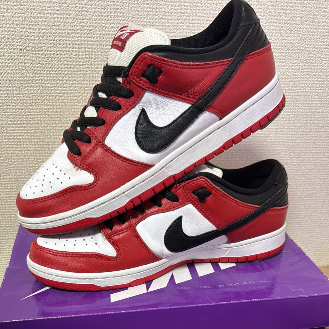 Nike SB Dunk Low Pro "J-Pack Chicago/Varsity Red and White"