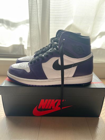 Nike Air Jordan 1 Retro High OG "Court Purple White/Black" (2020)