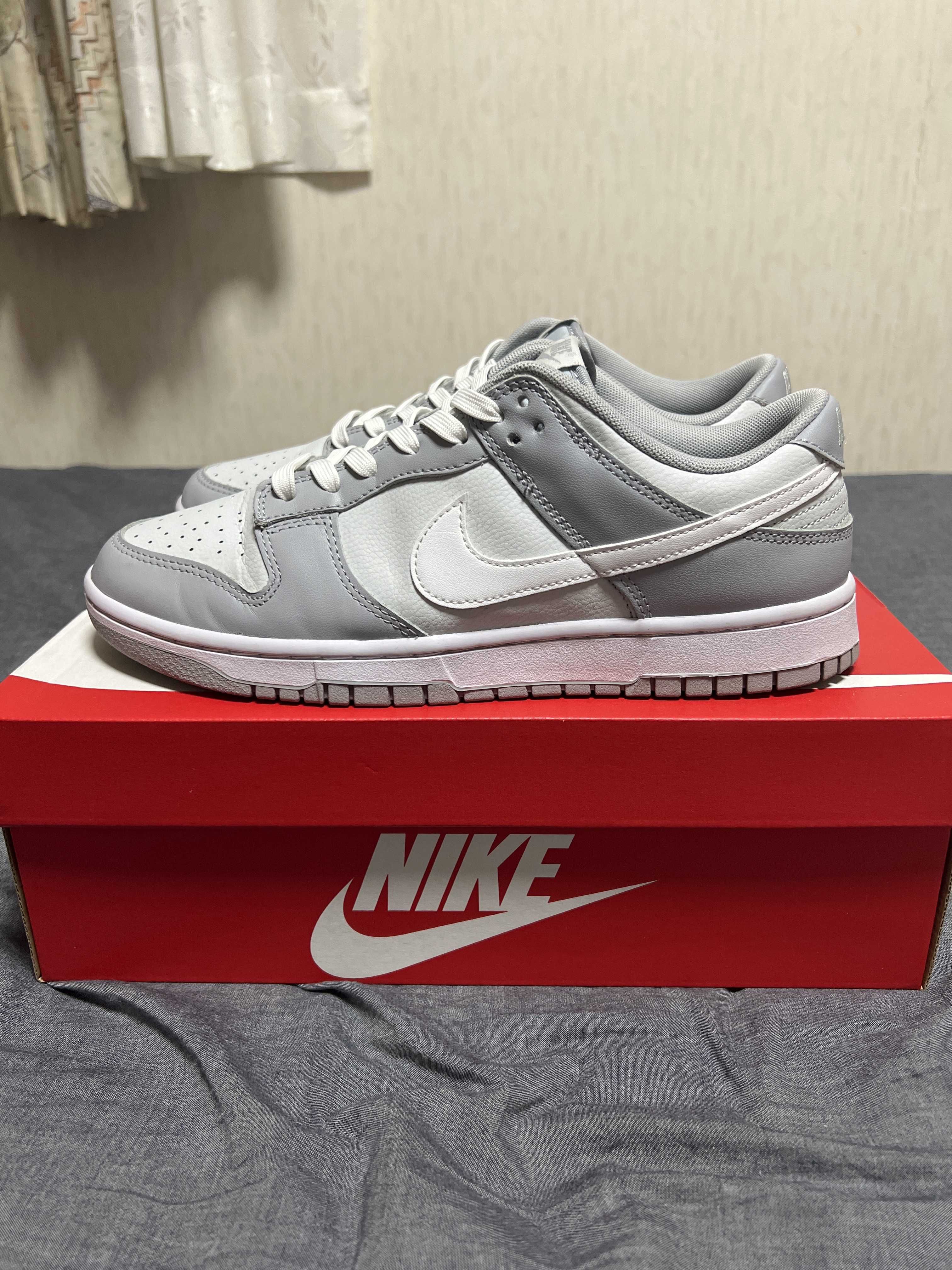 Nike Dunk Low "Pure Platinum/White/Wolf Gray"