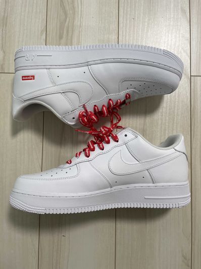 Supreme × Nike Air Force 1 Low "White"