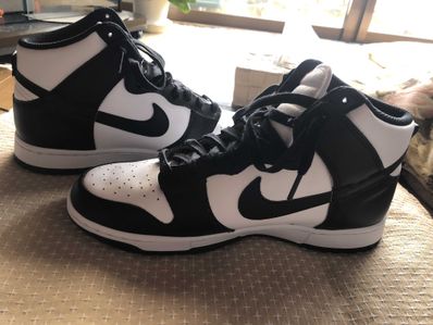Nike Dunk High "Black and White"