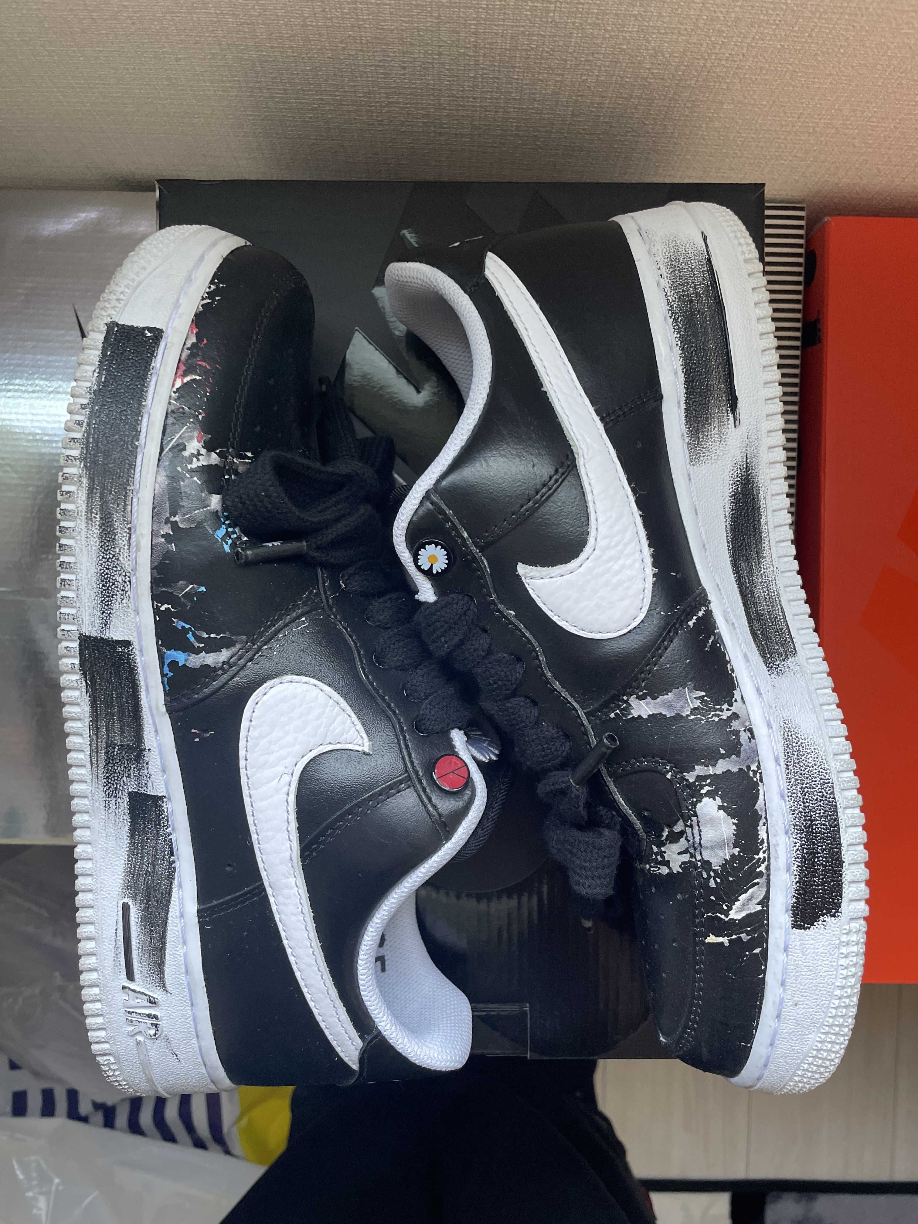 PEACEMINUSONE × Nike Air Force 1 Low Para Noise "Black" / G-DRAGON