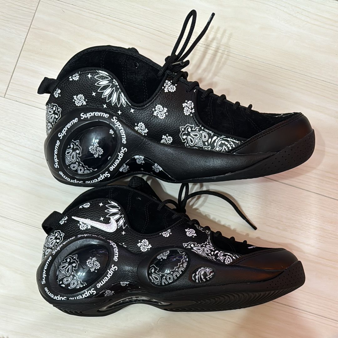 Supreme × Nike Air Zoom Flight 95 SP "Black/White"