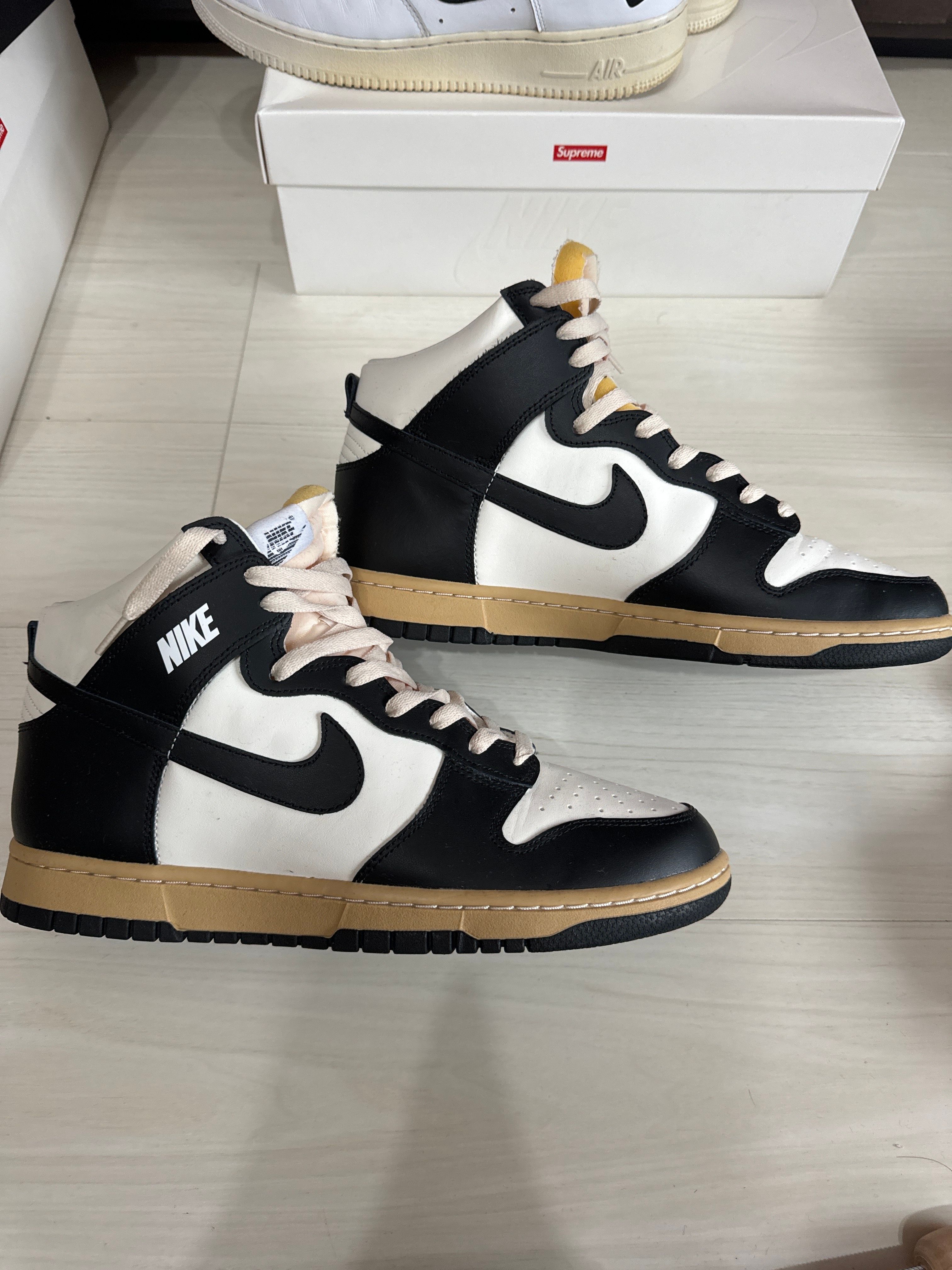 Nike Women's Dunk High "Black and Sail"