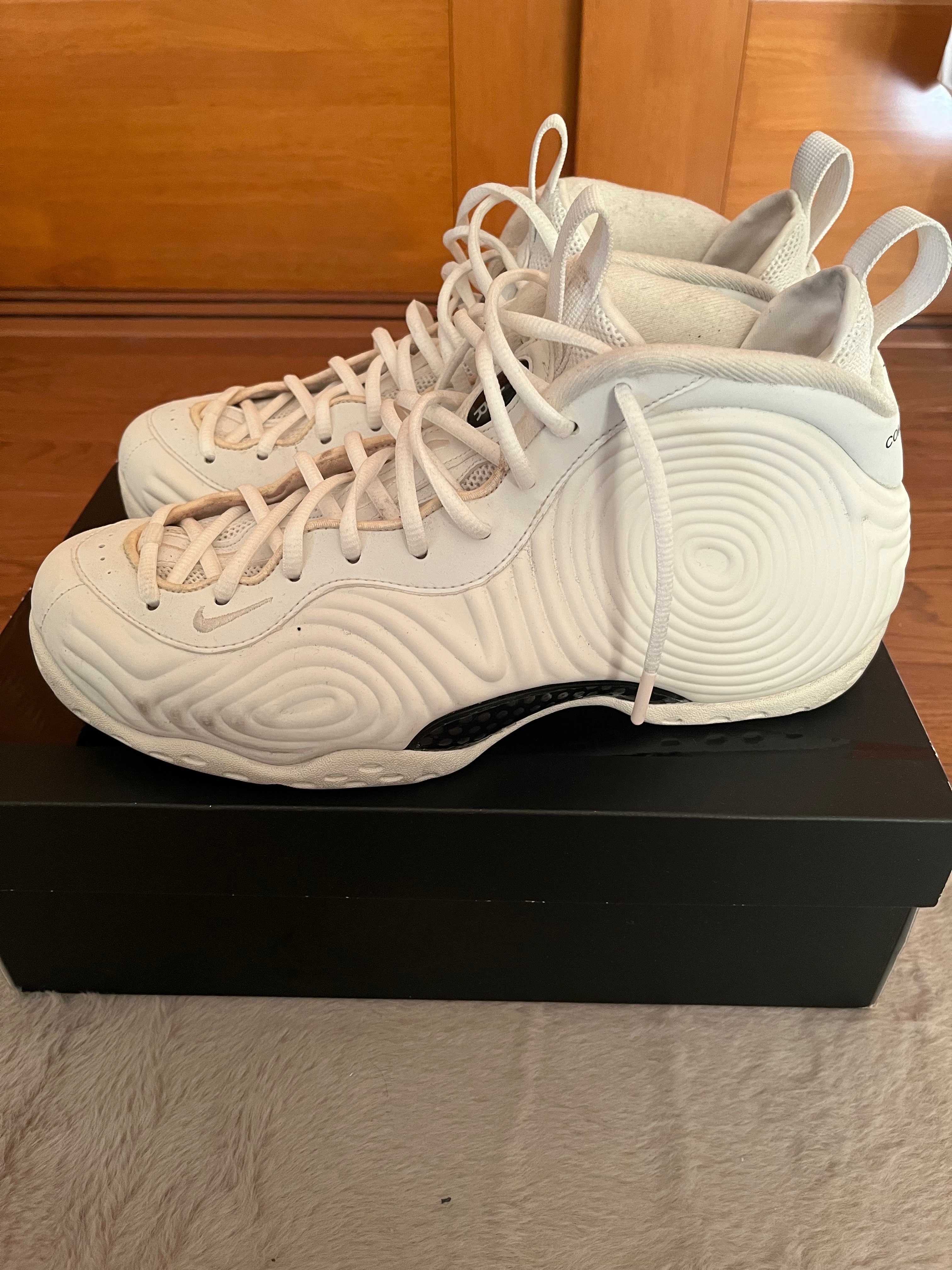 コムデギャルソン × ナイキ エア フォームポジット ワン "ホワイト"