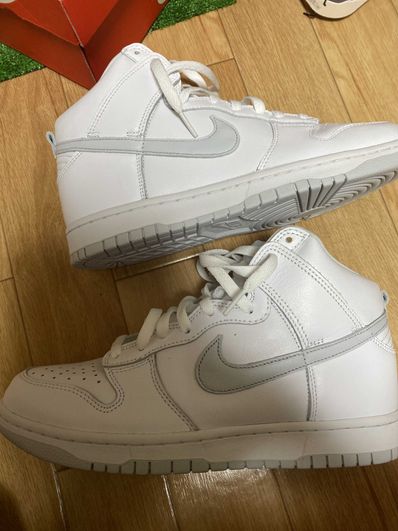 Nike Dunk High "Pure Platinum"