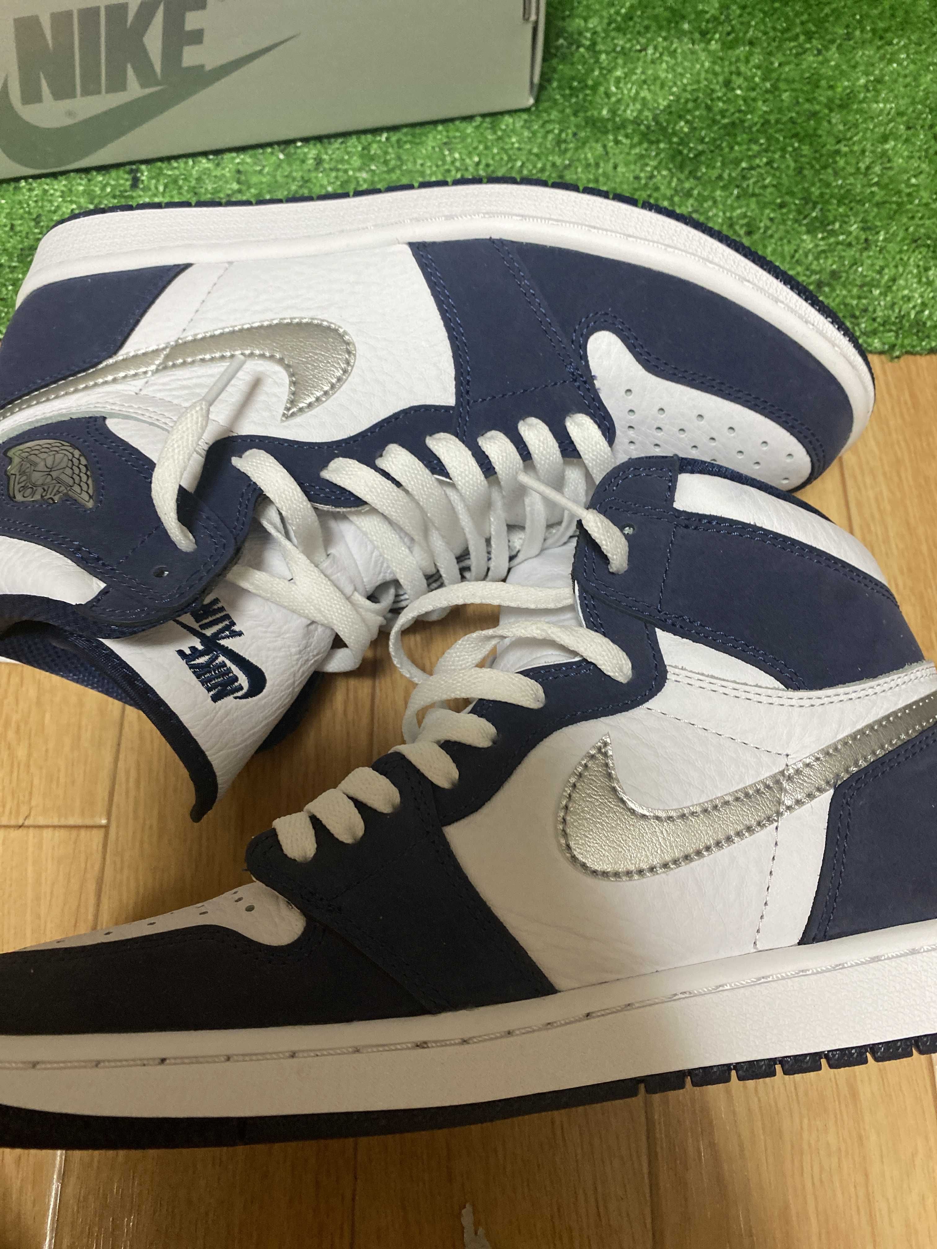 Nike Air Jordan 1 High OG CO.JP "White/Midnight Navy" (2020)(ブリーフケースなし)