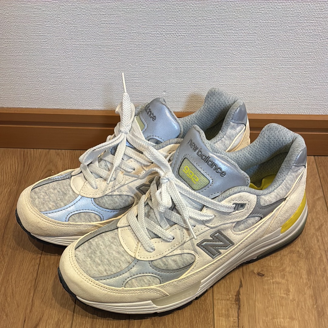 ニューバランス ウィメンズ 992 "ホワイト"