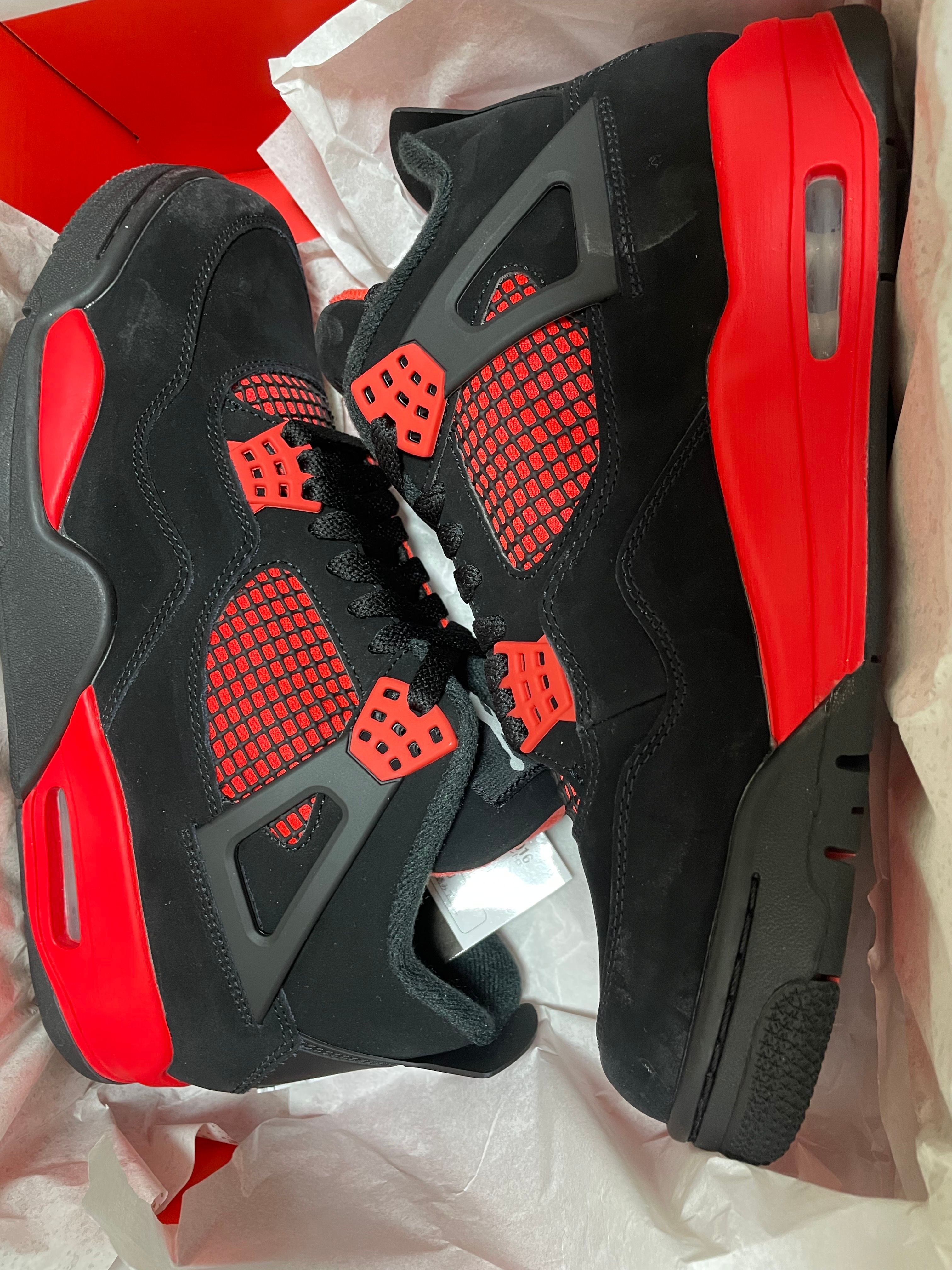 Nike Air Jordan 4 "Red Thunder/Crimson"