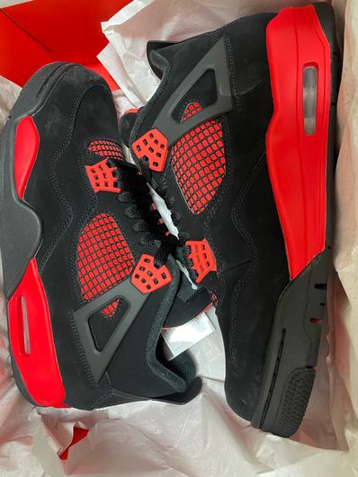 Nike Air Jordan 4 "Red Thunder/Crimson"