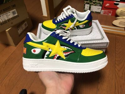 A BATHING APE®︎ BAPE STA COLOR CAMO COMBO "Green"