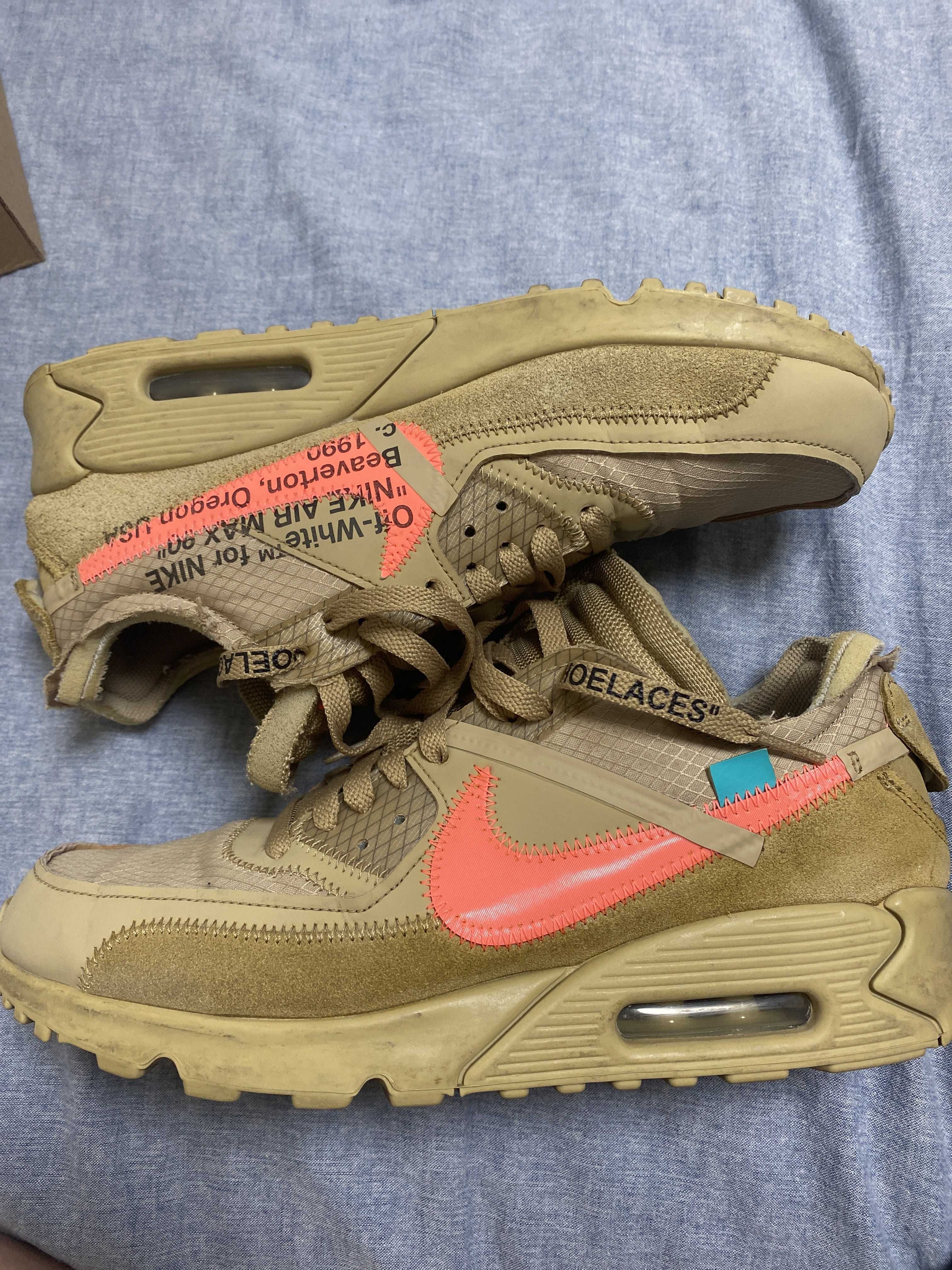 Off-White × Nike Air Max 90 "Desert Ore"