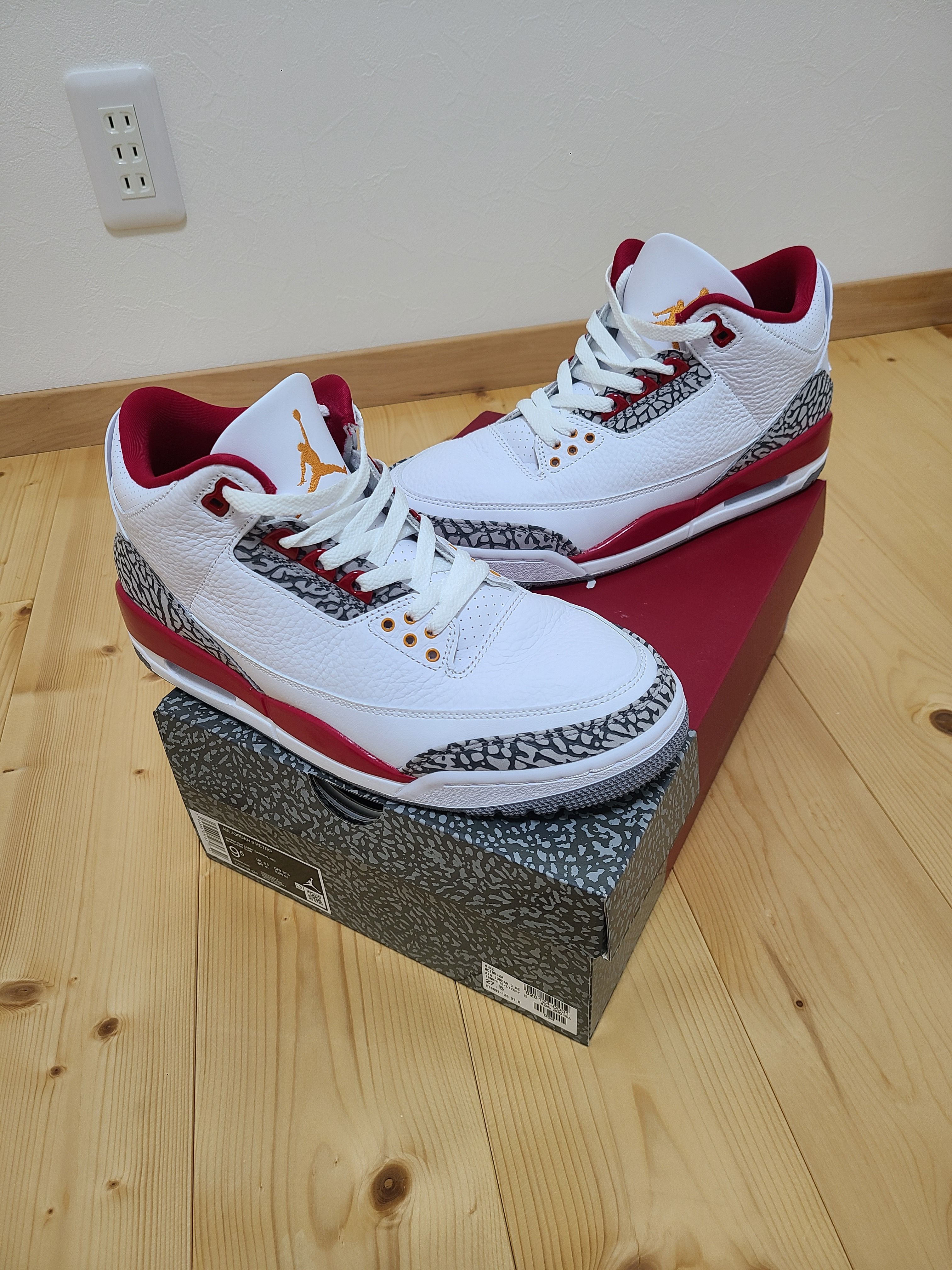 Nike Air Jordan 3 "Cardinal Red"