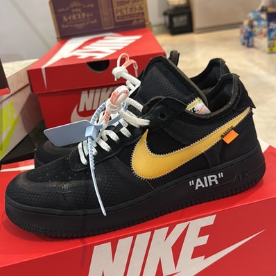 Off-White × Nike Air Force 1 Low "Black"