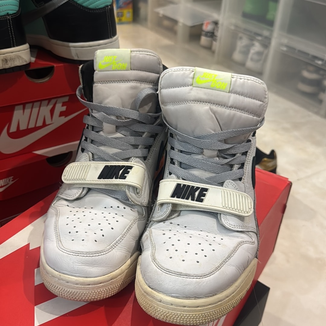 Don C × Nike Jordan Legacy 312 "Black-Volt-Vivid Blue"