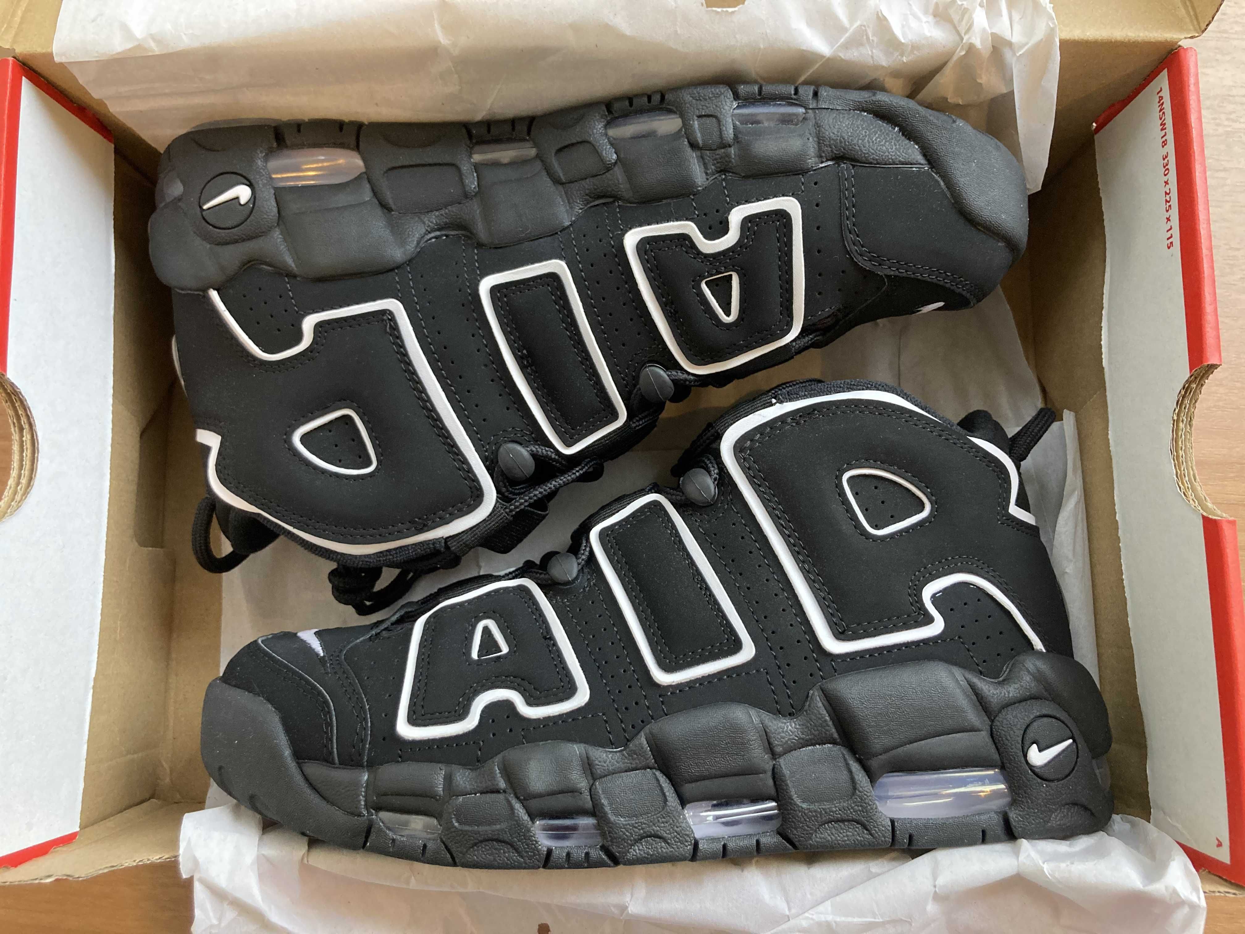 Nike Air More Uptempo "Black/White"(2020)