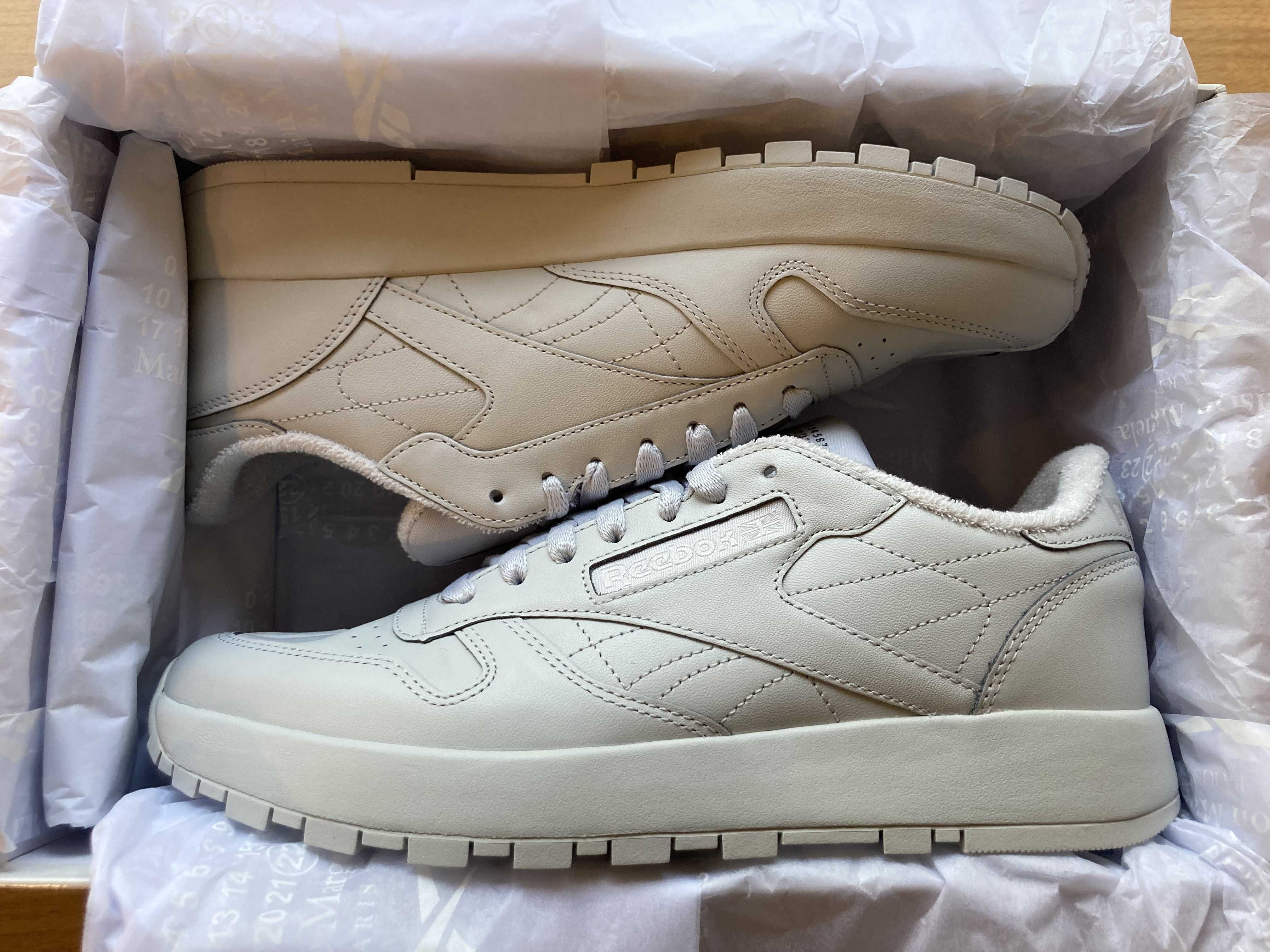 Maison Margiela × Reebok Classic Leather Tabi Project 0 CL "Grey"