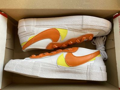 SACAI × NIKE BLAZER LOW "MAGMA ORANGE"