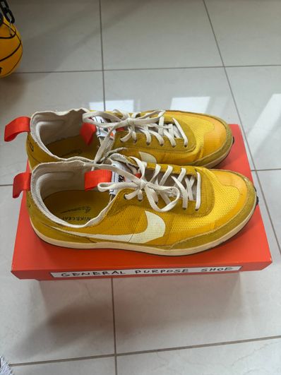 Tom Sachs × NikeCraft Women's General Purpose Shoe "Yellow / Archive"