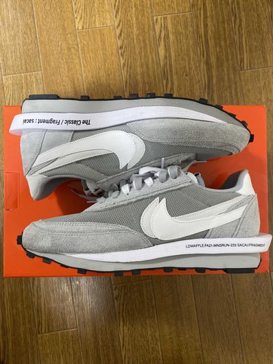 Fragment × sacai × Nike LD Waffle "Light Smoke Grey"