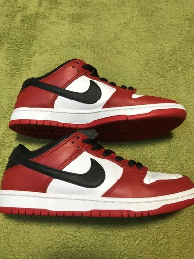 Nike SB Dunk Low Pro "J-Pack Chicago/Varsity Red and White"