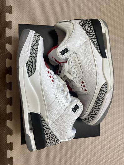 Nike Air Jordan 3 Retro "Free Throw Line White Cement"