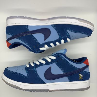 Why So Sad? × Nike SB Dunk Low "Coastal Blue/Speed Yellow-University Red"