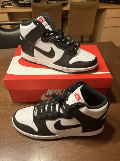 Nike Dunk High "Black and White"