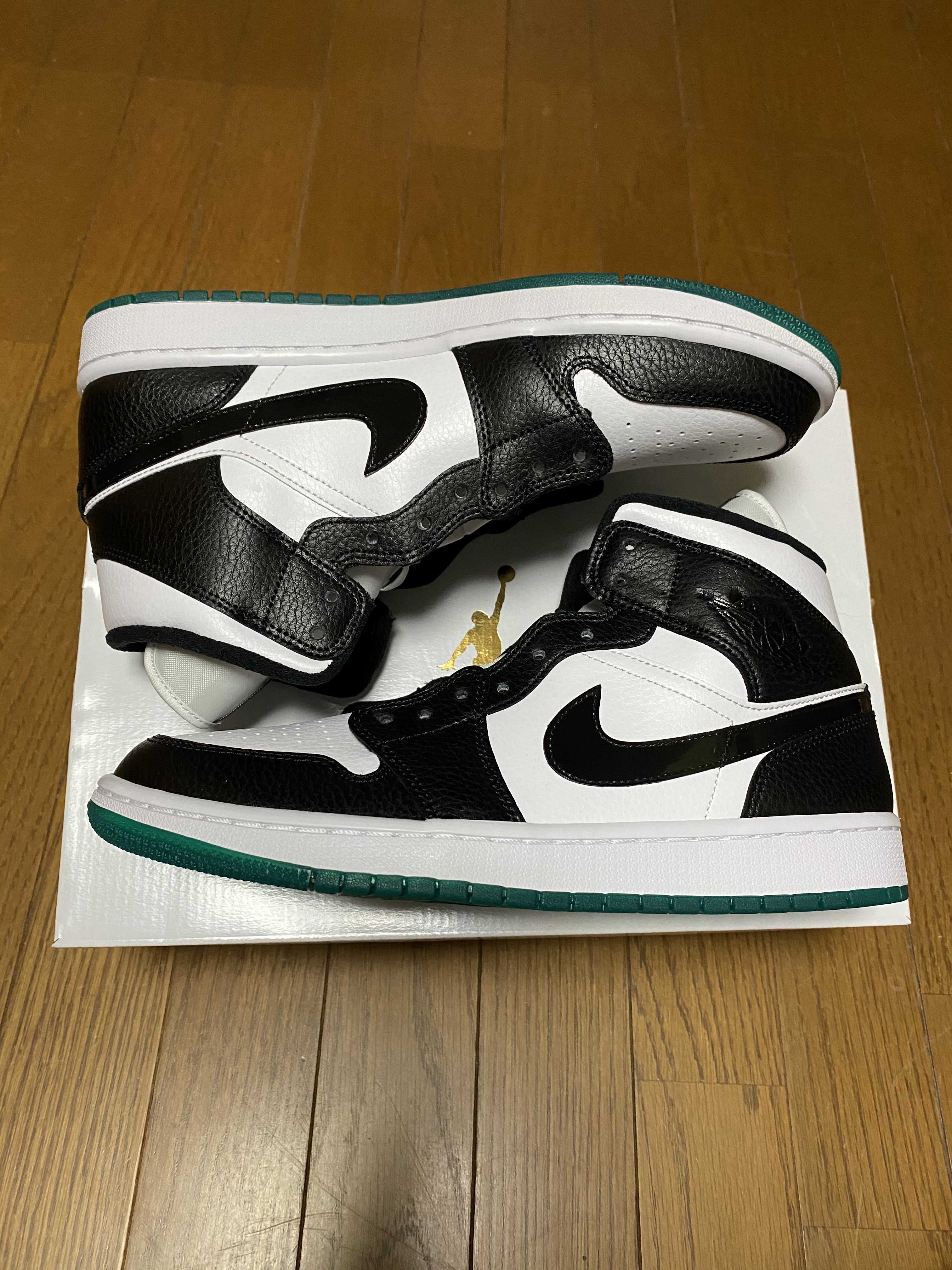 Nike Women's Air Jordan 1 Mid "White/Red/Yellow"