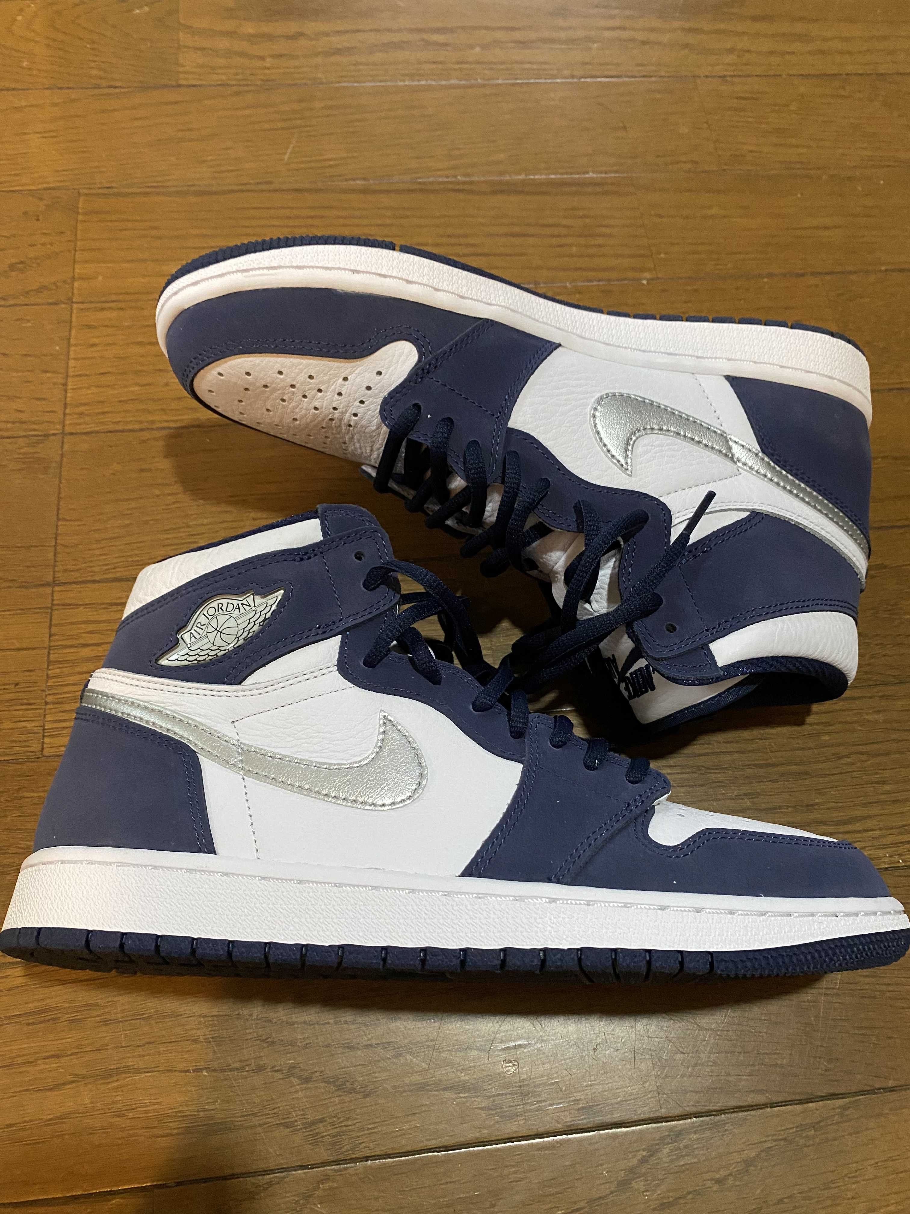 Nike Air Jordan 1 High OG CO.JP "White/Midnight Navy" (2020)(ブリーフケースなし)