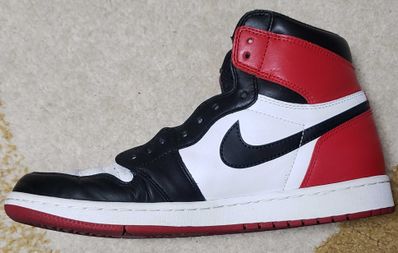 Nike Air Jordan 1 Retro High OG "Black Toe"(2016)