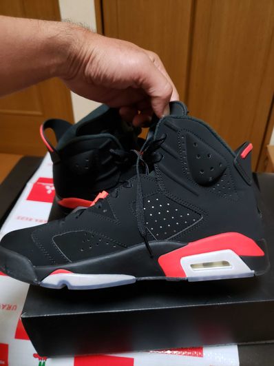 Nike Air Jordan 6 Retro OG "Black/Infrared"