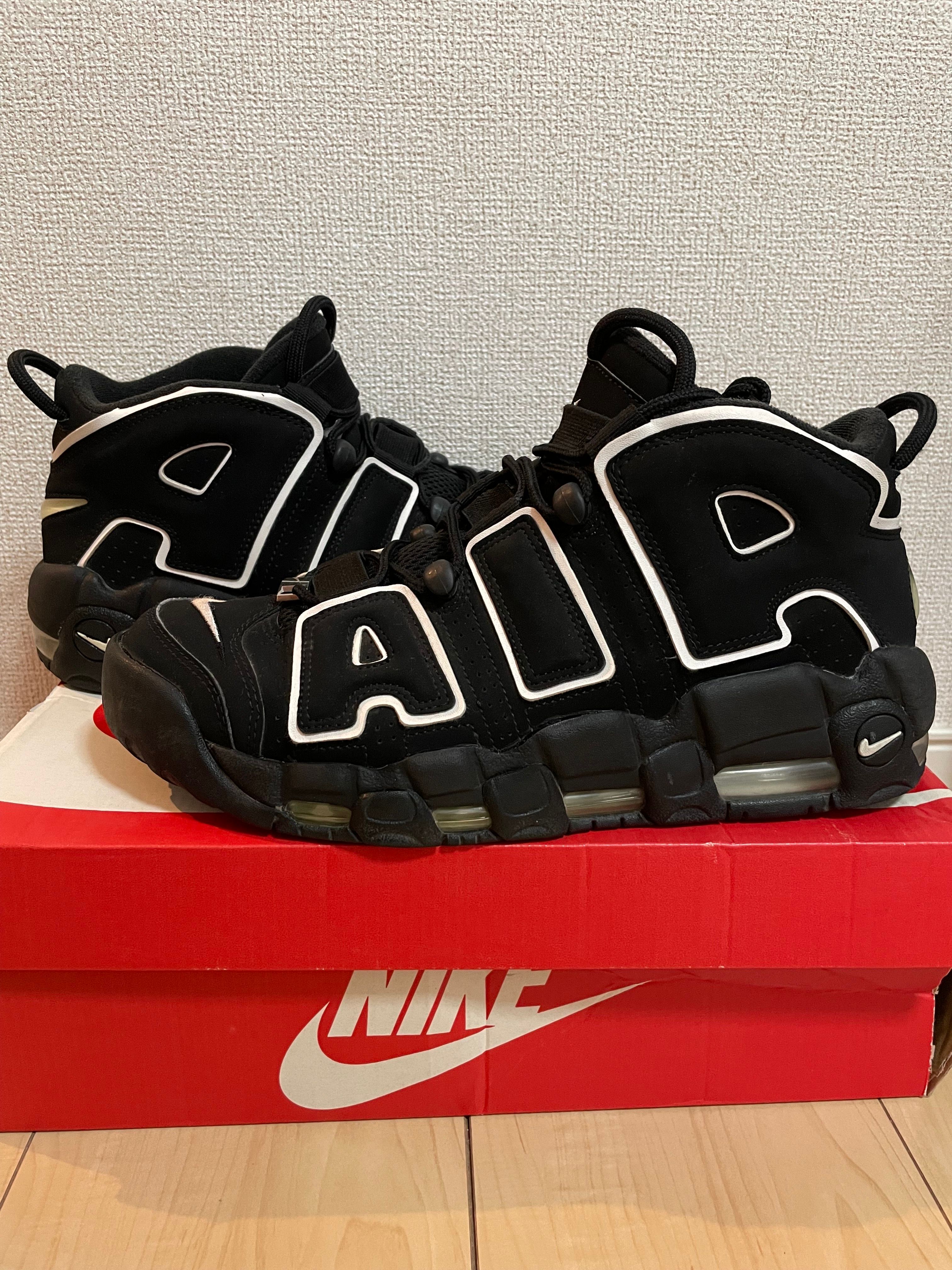 NIKE AIR MORE UPTEMPO "BLACK/WHITE"(2016)