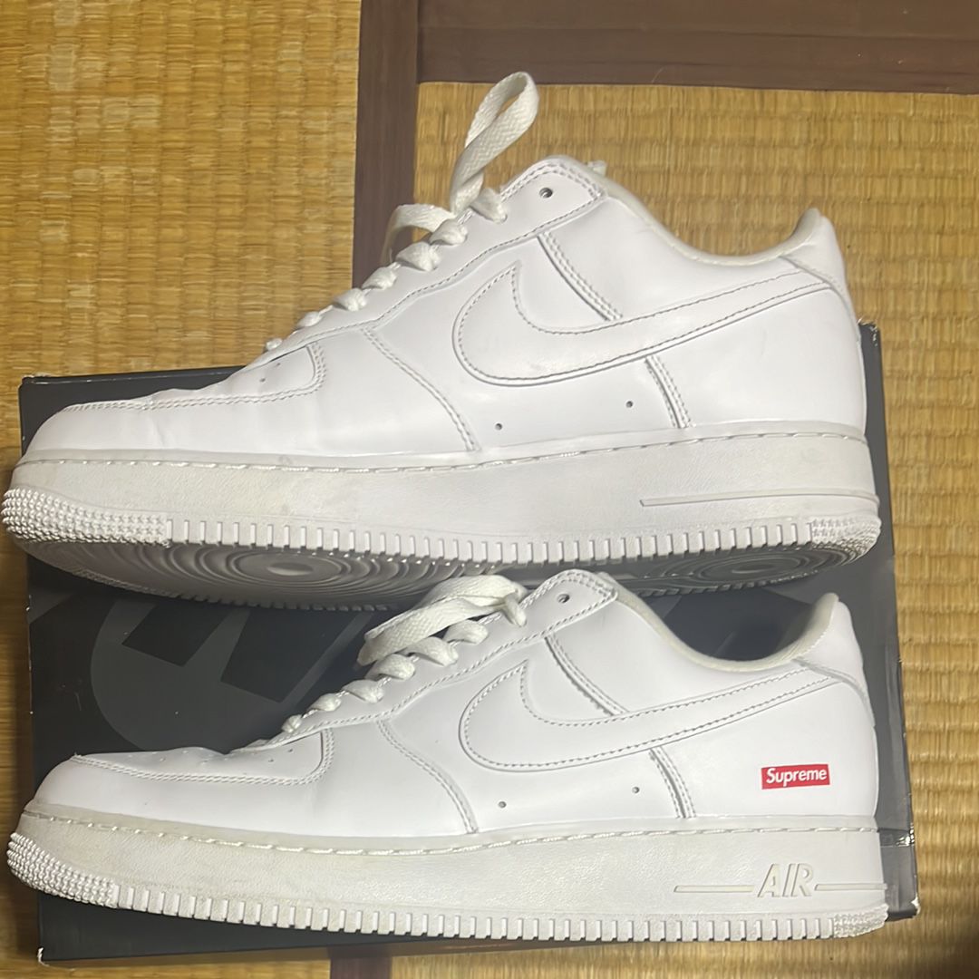 Supreme × Nike Air Force 1 Low "White"
