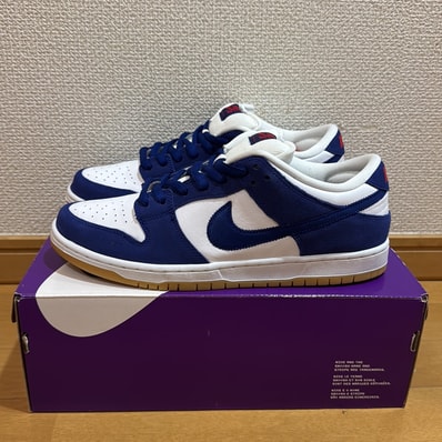 Nike SB Dunk Low "Los Angeles Dodgers/Deep Royal Blue"