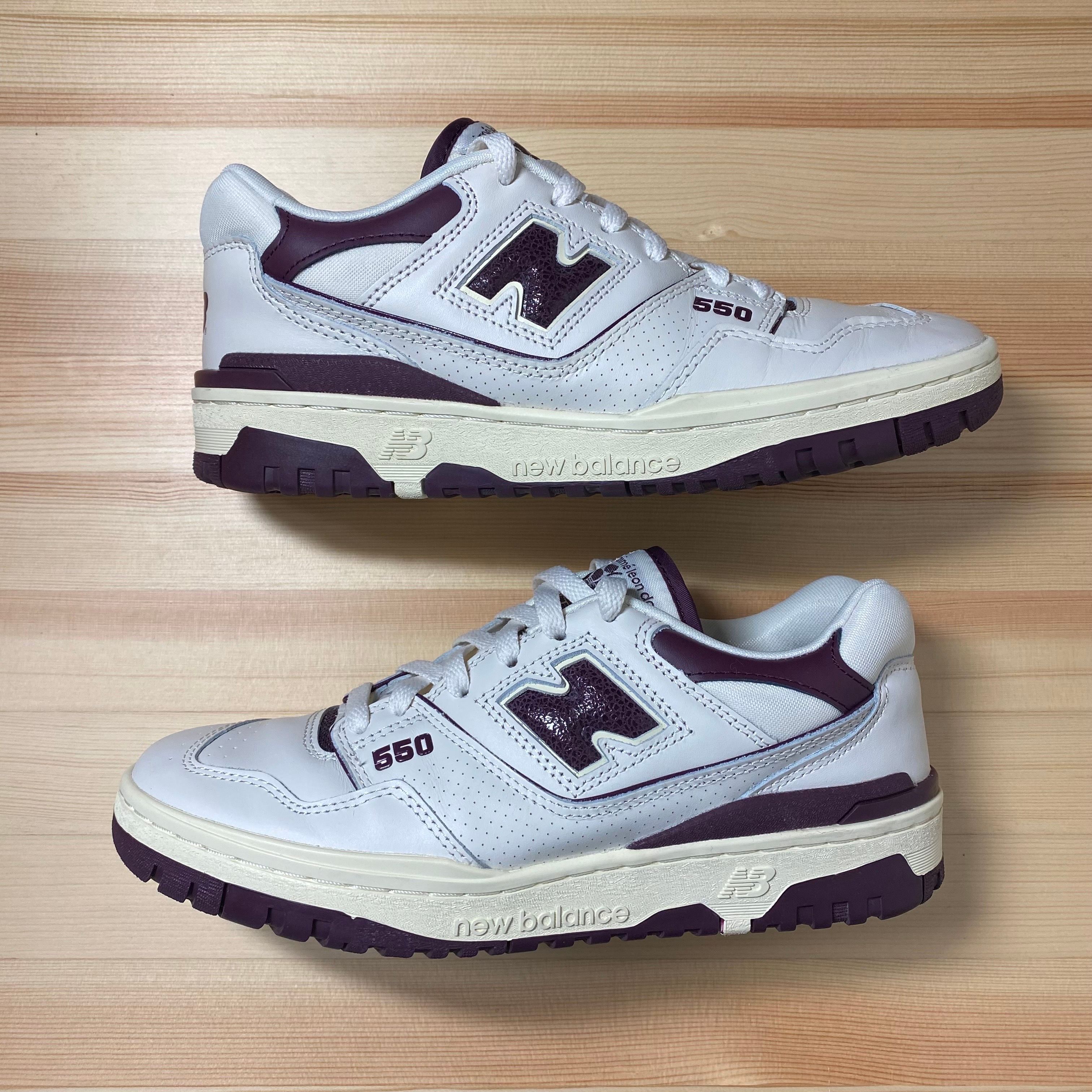 Aime Leon Dore × New Balance 550 "White/Purple"