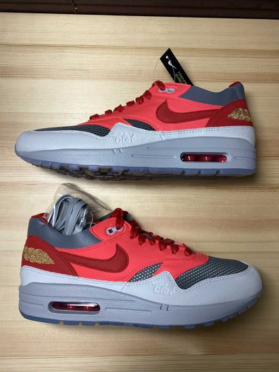 CLOT × NIKE AIR MAX 1 "K.O.D" SOLAR RED