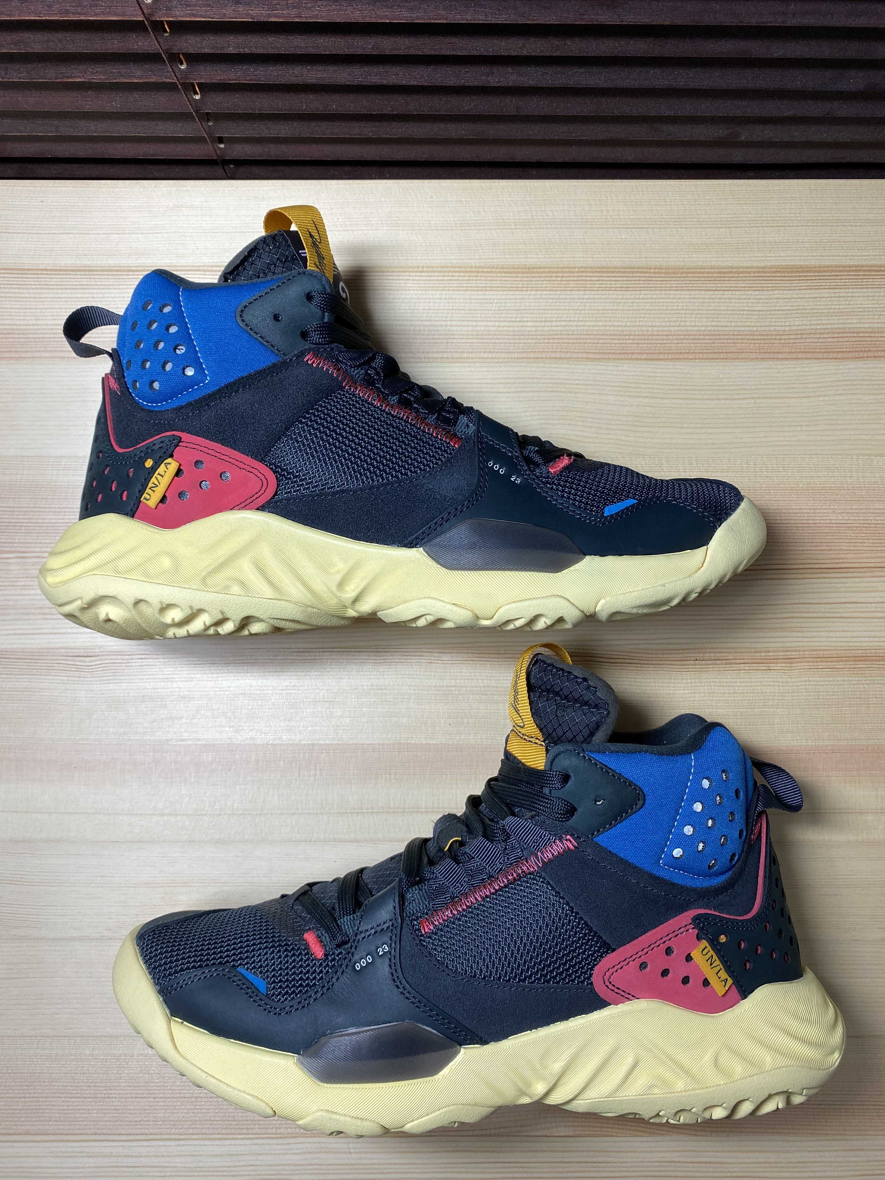 UNION × Nike Jordan Delta Mid "Off Noir"