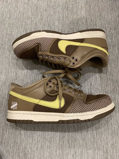 UNDEFEATED × Nike Dunk Low SP "Canteen/Lemon Frost/Palomino"